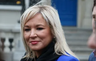 Newly appointed Northern Ireland First Minister Michelle O'Neill made history Feb. 3, 2024, by becoming the first Catholic and first Irish nationalist to lead the country’s government in its 103 years of existence. Credit: Photo courtesy of Sinn Féin/Wikimedia, CC BY 2.0 DEED