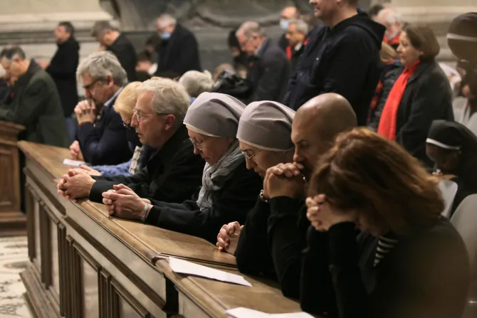 Mass for Pope Emeritus Benedict XVI at the Basilica of St. John Lateran, Dec. 30, 2022. 542