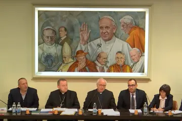 Press conference held by the Italian bishops' conference on Nov. 17, 2022 to present a national report on the protection of minors within Italy’s 226 Catholic dioceses.