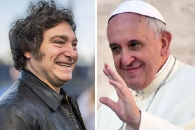 Argentine President Javier Milei and Pope Francis.?w=200&h=150