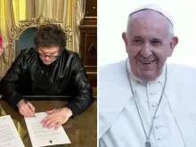 Argentine President Javier Milei formally invited Pope Francis to visit his homeland of Argentina in a Jan. 8, 2024, letter.