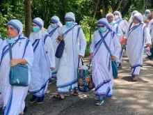 Missionaries of Charity leave Nicaragua on July 6, 2022.