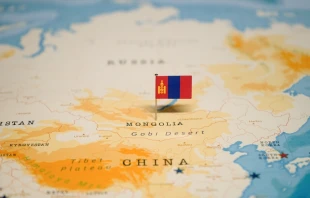 Mongolia is a democratic country sandwiched between the authoritarian powers of Russia and China. Credit: Shutterstock