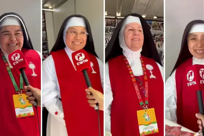 Cloistered nuns at first WYD