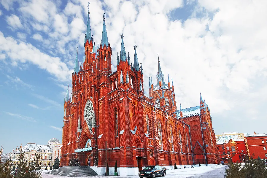The Cathedral of the Immaculate Conception in Moscow, the cathedral of the Archdiocese of the Mother of God at Moscow.?w=200&h=150