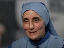 Mother Olga, founders of the Daughters of Mary of Nazareth, described what it was like growing up in war-torn Iraq: “It was really Our Lady who gave me hope … she has been always my mother, mother of my life.”
