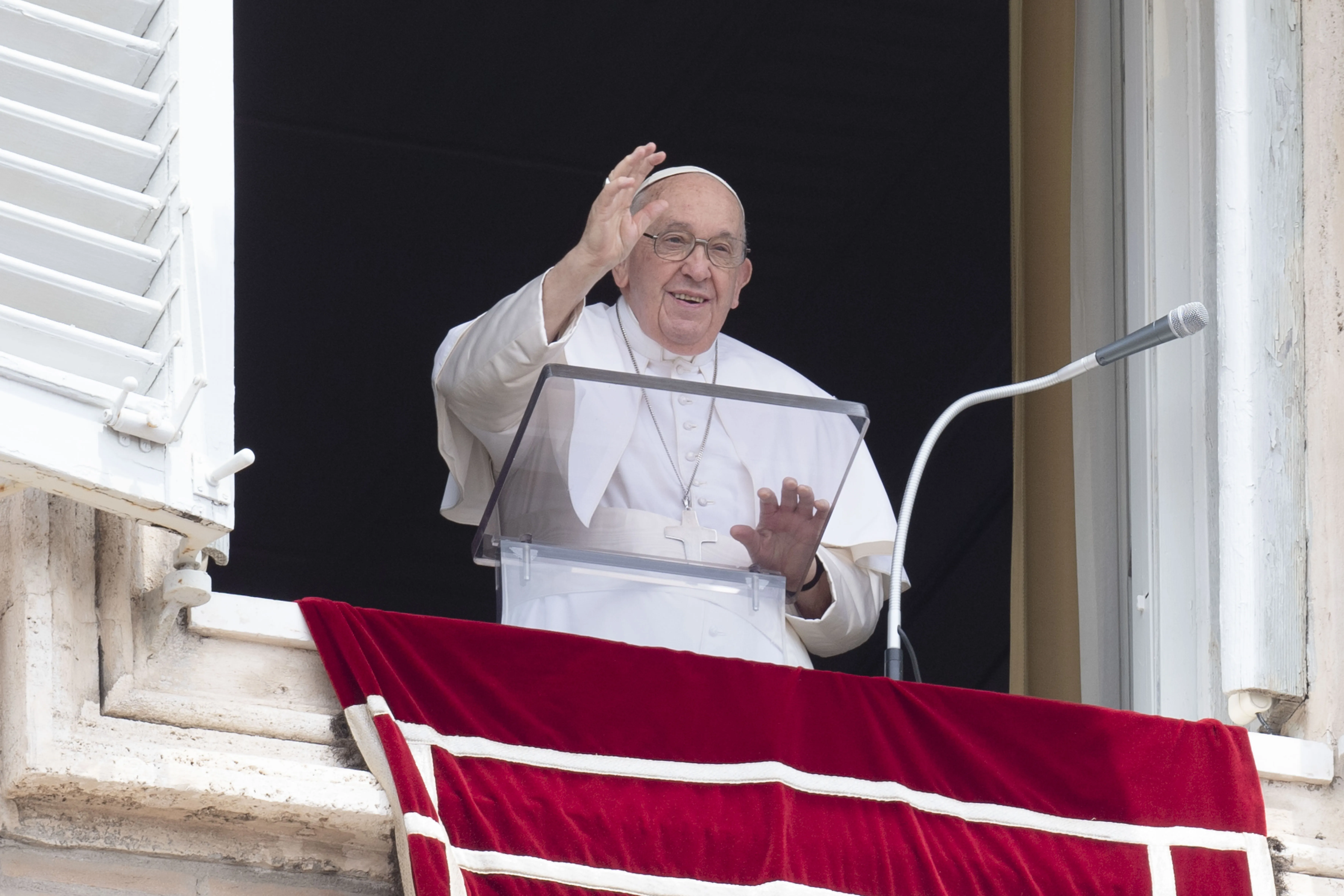 Pope Francis delivers his Angelus address on June 4, 2023.?w=200&h=150