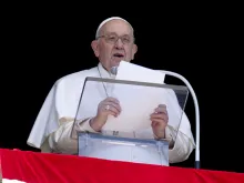 Pope Francis delivered a brief message before reciting the Regina Caeli prayer on Easter Monday, April 10, 2023.