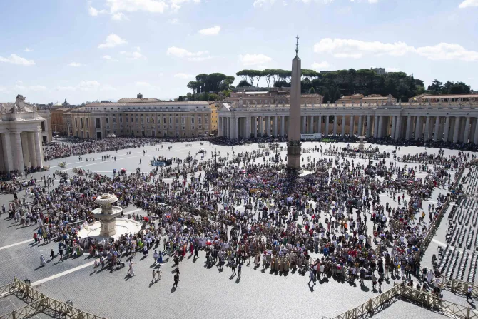 The pope's Angelus address on Sept. 11, 2022.
