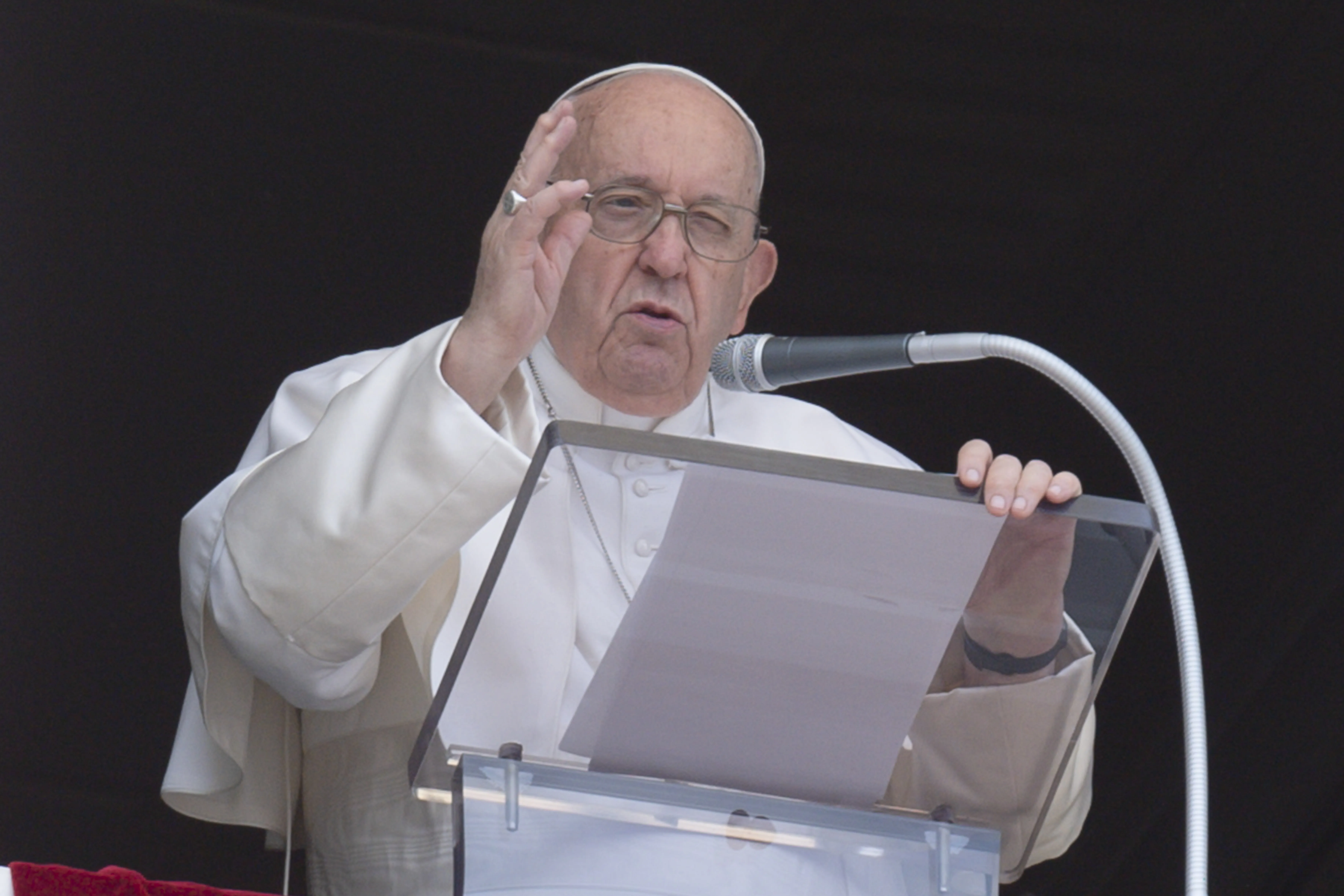 Pope Francis delivers his Regina Caeli address on May 21, 2023.?w=200&h=150