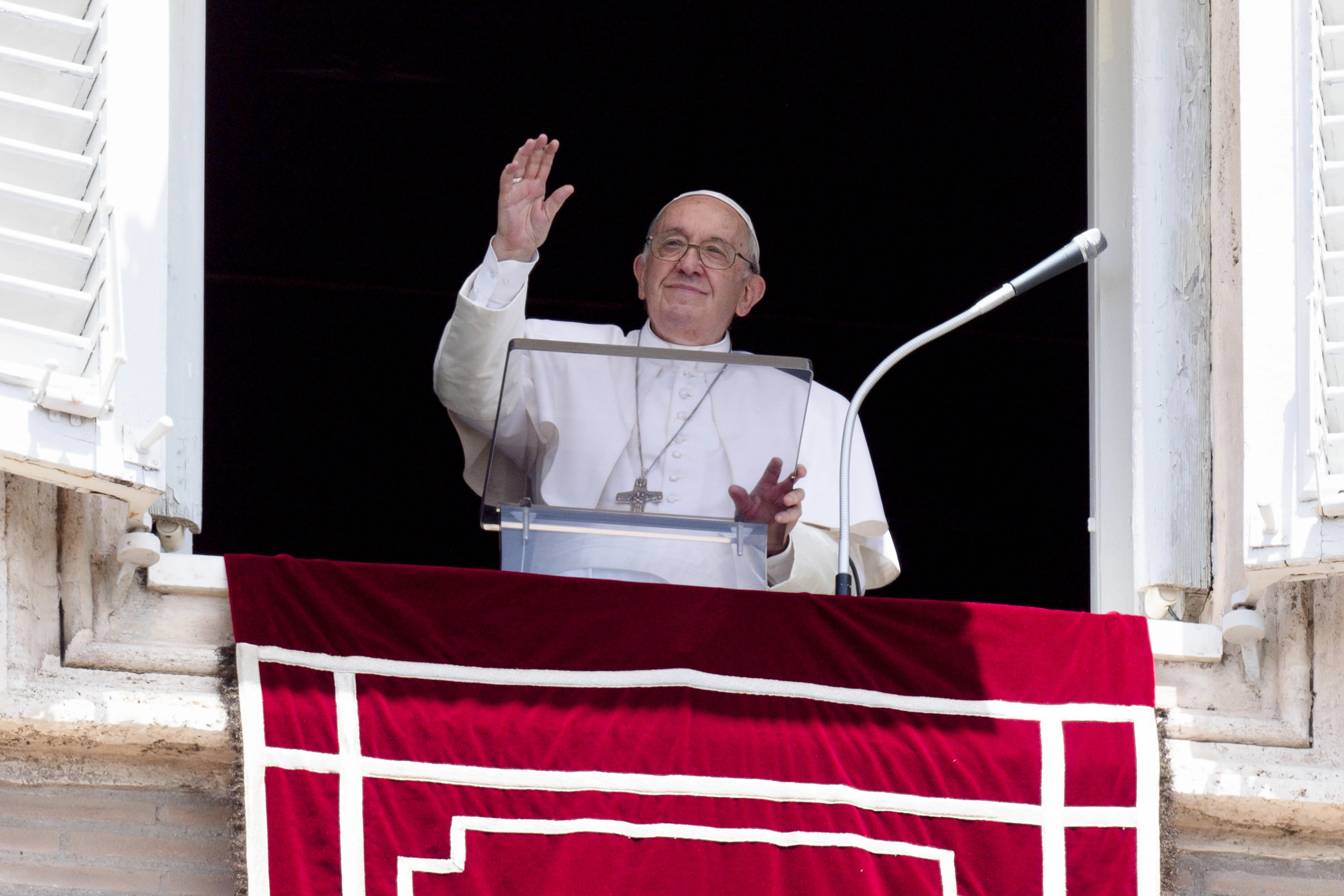 Pope Francis delivers his Angelus address on June 26, 2022.?w=200&h=150