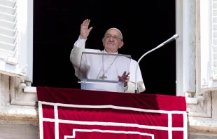 Pope Francis delivers his Angelus address on June 26, 2022. Vatican Media