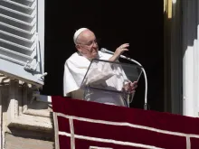 Pope Francis at the Angelus Nov. 27, 2022.