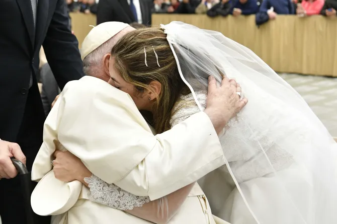 Pope Francis bride wedding Jan. 11, 2023
