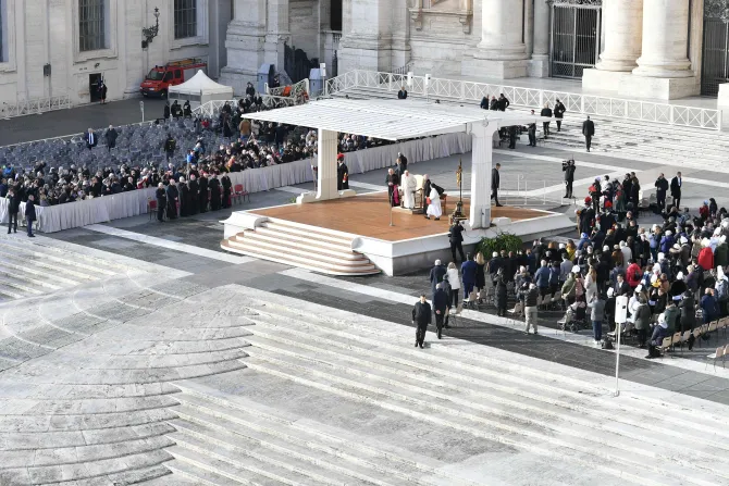 General audience with Pope Francis at St. Peter's Square, Nov. 30, 2022