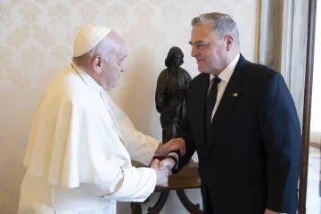Pope Francis meets with U.S. Gen. Mark Milley,