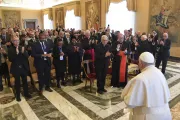 Pope Francis meets with members of the Pontifical Academy for Life
