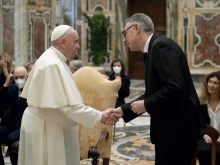 Pope Francis met the Italian Association of Private Construction Contractors on Jan. 20, 2022