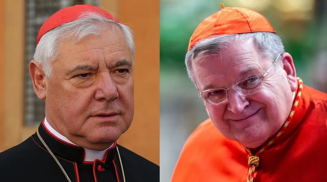 German Cardinal Gerhard Müller (left) and American Cardinal Raymond Burke.?w=200&h=150
