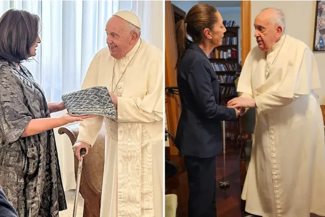 Mexican presidential candidates Xóchitl Gálvez and Claudia Sheinbaum met separately with Pope Francis.?w=200&h=150
