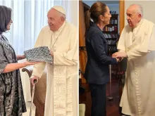 Mexican presidential candidates Xóchitl Gálvez and Claudia Sheinbaum met separately with Pope Francis.