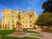 North Carolina State Capitol in Raleigh.