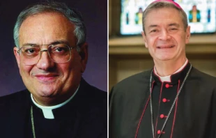 Bishop Nicholas DiMarzio, left, and Bishop Robert J. Brennan Courtesy photos.
