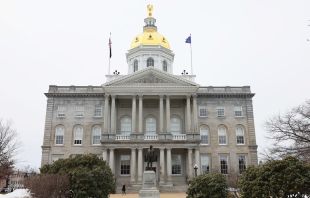 The state capitol building of New Hampshire  in Concord, New Hampshire. Credit: Michael M. Santiago/Getty Images