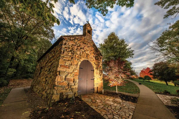 Portiuncula chapel on the campus of Franciscan University of Steubenville, which has launched an initiative to provide a safe haven for Jewish students. Credit: Franciscan University of Steubenville