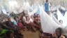 Displaced Nigerians camped near St. Francis Xavier Parish in Agagbe, Nigeria, in 2022.
