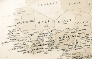 Map of Nigeria. Shutterstock