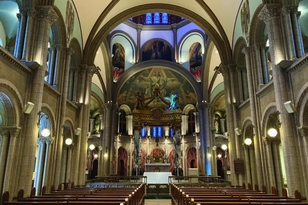 The interior of Corpus Christi Priory in Springfield. Photo credit: Diocese of Springfield