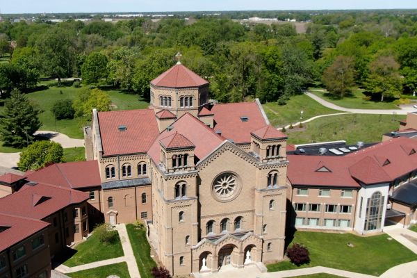 The exterior of the Corpus Christi Priory in Springfield, Illinois. Photo credit: Diocese of Springfield