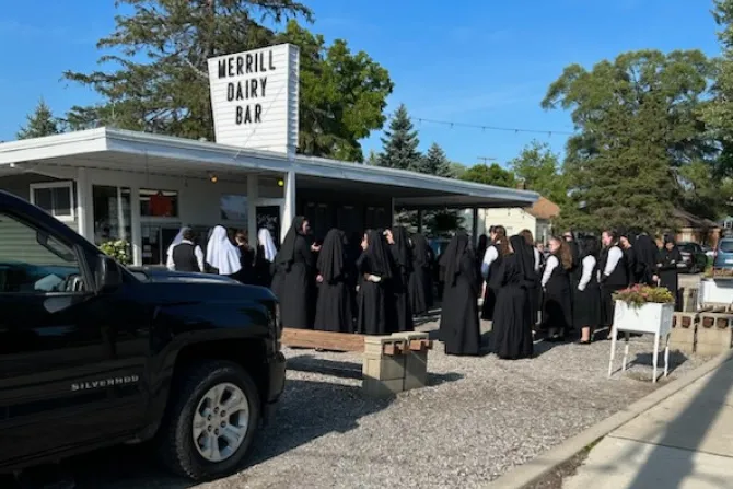 Religious Sisters of Mercy of Alma at Merrill Whippy Dip in Michigan