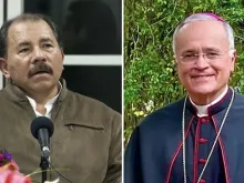 Daniel Ortega / Bishop Silvio Báez.