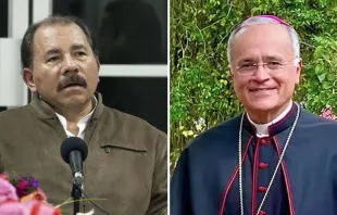 Daniel Ortega/Bishop Silvio Báez. Credit: Ricardo Patiño (CC BY-SA 2.0)/Facebook Silvio José Báez
