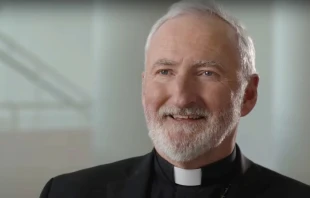 Bishop David G. O’Connell, auxiliary bishop of Los Angeles, explains his call to the priesthood on EWTN’s “The Call,” which aired on Oct. 3, 2019. Credit: EWTN