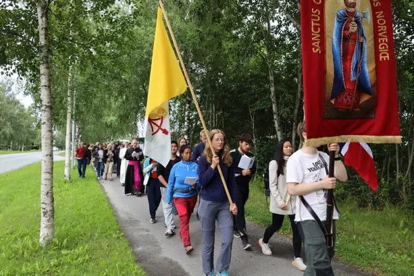 St. Olaf's Day procession in Stiklestad on July 28, 2023. Credit: Ivan Vu/Trondheim Diocese