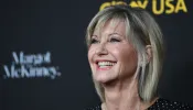 Olivia Newton-John arrives for G'Day USA Los Angeles Black Tie Gala Jan. 27, 2018, in Los Angeles. The singer and actress died Monday, Aug. 8, 2022, at age 73 after a decades-long struggle with breast cancer.
