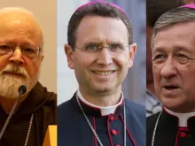 Cardinal Seán O’Malley, Bishop Andrew Cozzens, and Cardinal Blase Cupich.