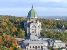 The St. Joseph Oratory of Mount Royal in Montreal, Quebec.