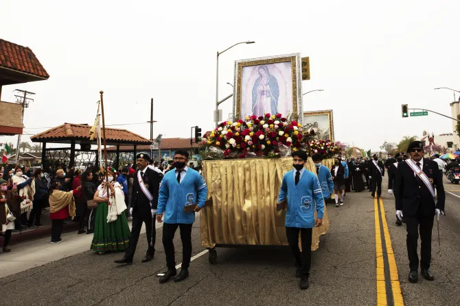 Los Angeles Guadalupe procession