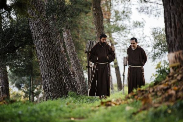 "Padre Pio," starring Shia LaBeouf, airs in theaters June 2, 2023. Credit: Gravitas Ventures