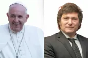 Pope Francis and Javier Milei