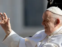 Pope Francis at his Wednesday general audience in St. Peter's Square June 7, 2023.
