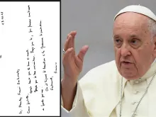 Stan “JR” Zerkowski received a handwritten note from Pope Francis in October 2023.