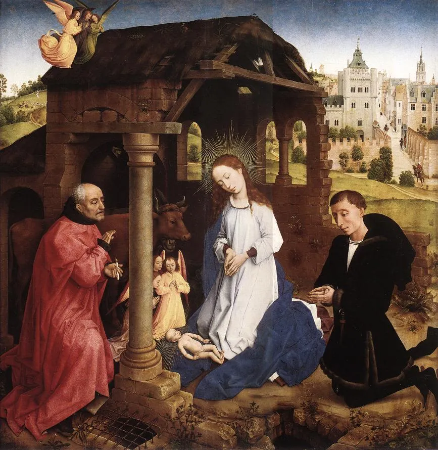 The Nativity, by Rogier van der Weyden, part of the Bladelin Altarpiece.?w=200&h=150