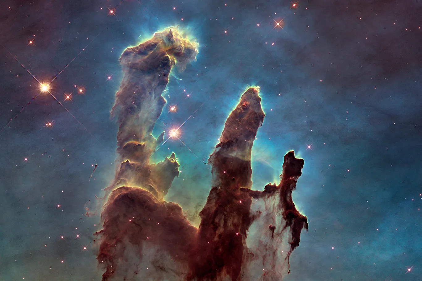 The Pillars of Creation, captured by the Hubble Space Telescope.?w=200&h=150