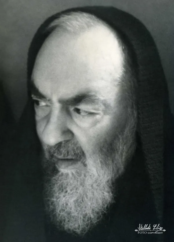To mark its 10th anniversary, the St. Pio Foundation in the United States has released 10 never-before-seen photographs of Padre Pio. The foundation’s director, Luciano Lamonarca, discovered the photos when visiting photographer Elia Saleto's studio. Courtesy of the St. Pio Foundation.
