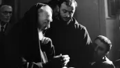 To mark its 10th anniversary, the St. Pio Foundation in the United States has released 10 never-before-seen photographs of Padre Pio. The candid images include scenes of the Italian priest celebrating Mass and deep in prayer. The foundation’s director, Luciano Lamonarca, discovered the photos when visiting photographer Elia Saleto's studio.